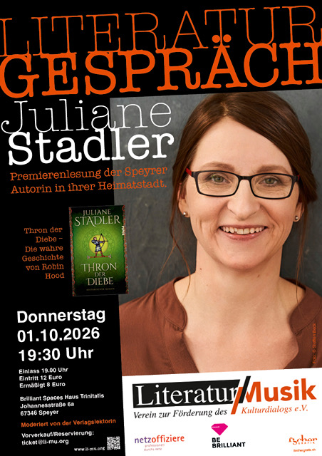 Premierenlesung: Juliane Stadler – Thron der Diebe