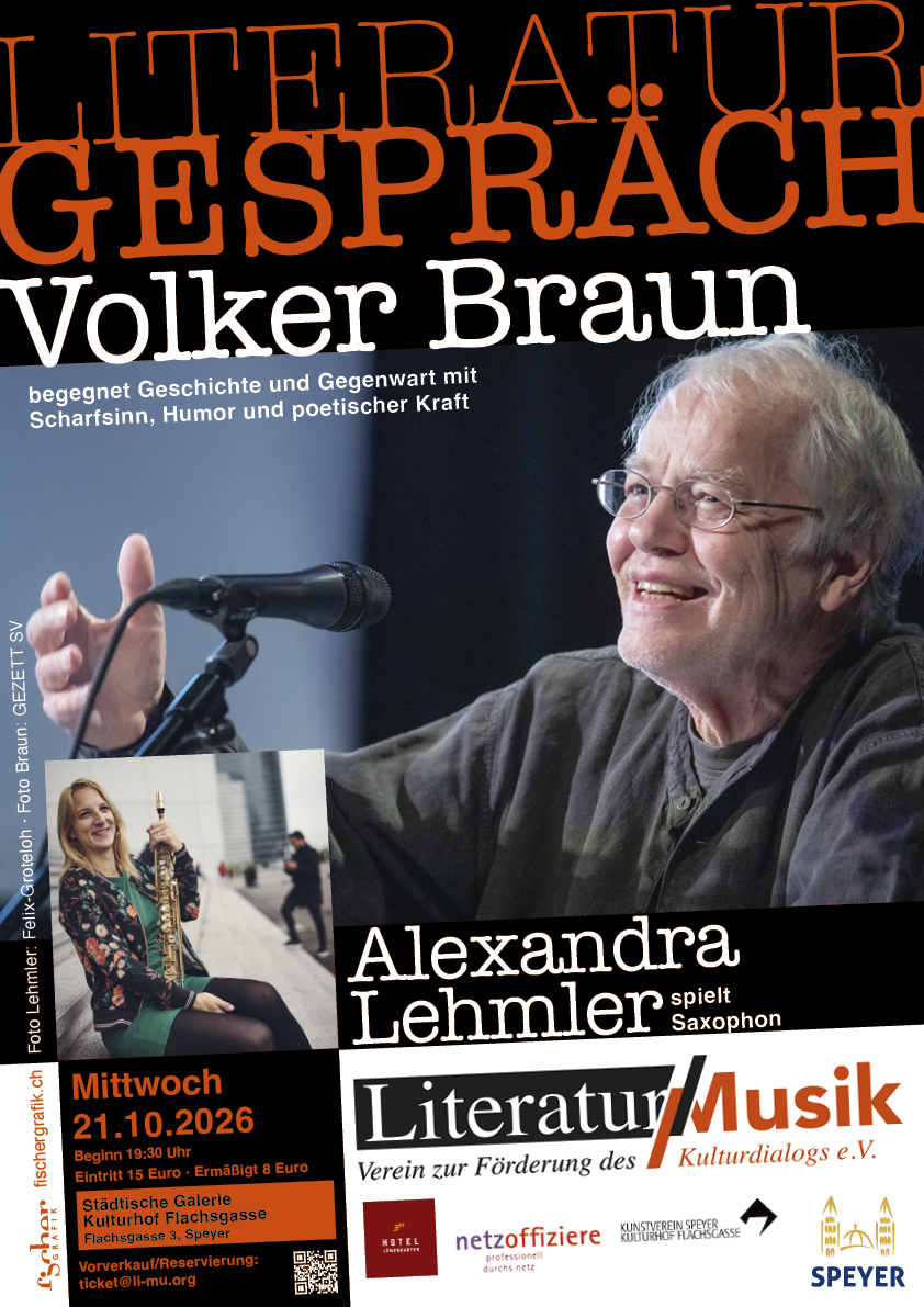 Literaturgespräch: Volker Braun